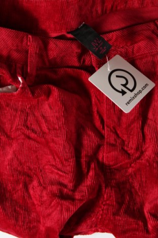Γυναικείο κοτλέ παντελόνι Jw, Μέγεθος M, Χρώμα Κόκκινο, Τιμή 3,95 €