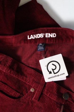 Дамски джинси Lands' End, Размер M, Цвят Червен, Цена 13,80 лв.