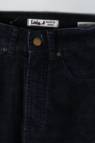 Γυναικείο κοτλέ παντελόνι Lois, Μέγεθος XXS, Χρώμα Μπλέ, Τιμή 75,26 €