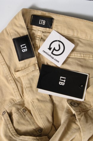 Дамски джинси Ltb, Размер XL, Цвят Бежов, Цена 87,00 лв.