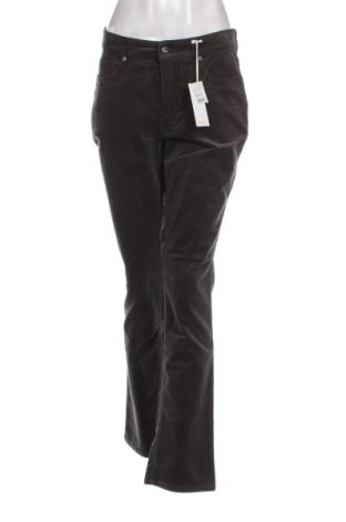 Pantaloni de velvet de femei Mac, Mărime L, Culoare Gri, Preț 72,04 Lei