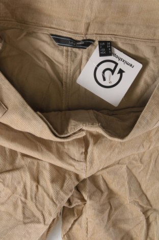 Pantaloni de velvet de femei Mango, Mărime S, Culoare Bej, Preț 13,42 Lei