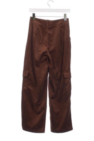 Pantaloni de velvet de femei SHEIN, Mărime S, Culoare Maro, Preț 90,00 Lei