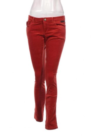 Pantaloni de velvet de femei Stitch & Soul, Mărime M, Culoare Portocaliu, Preț 12,40 Lei