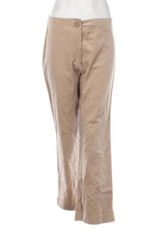 Pantaloni de velvet de femei Tribal, Mărime M, Culoare Bej, Preț 15,26 Lei