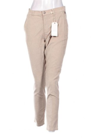 Pantaloni de velvet de femei Urban Surface, Mărime L, Culoare Bej, Preț 33,29 Lei