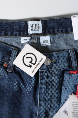 Γυναικείο κοντό παντελόνι BDG, Μέγεθος L, Χρώμα Μπλέ, Τιμή 11,50 €