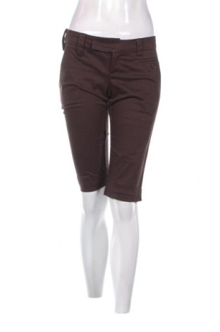 Дамски къс панталон BSB, Размер M, Цвят Кафяв, Цена 6,24 лв.