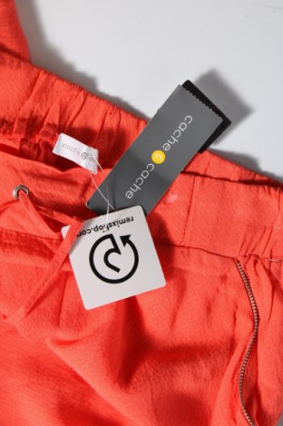 Γυναικείο κοντό παντελόνι Cache Cache, Μέγεθος S, Χρώμα Πορτοκαλί, Τιμή 6,55 €
