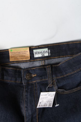 Дамски къс панталон Kiabi, Размер XS, Цвят Син, Цена 9,92 лв.