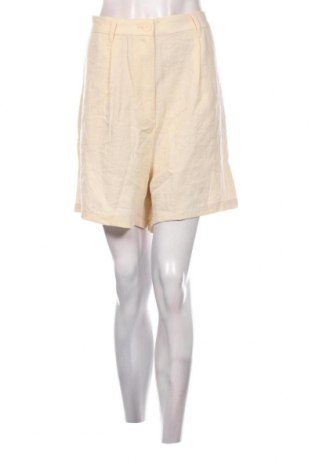 Γυναικείο κοντό παντελόνι Monki, Μέγεθος XL, Χρώμα  Μπέζ, Τιμή 14,43 €
