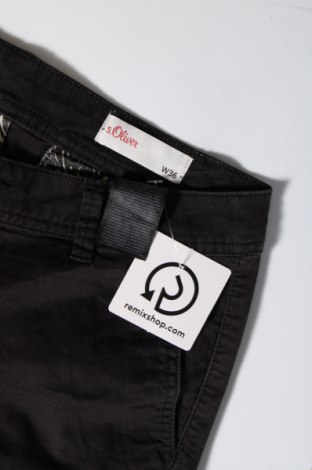 Дамски къс панталон S.Oliver, Размер M, Цвят Черен, Цена 12,96 лв.