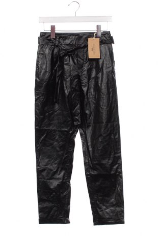 Pantaloni de piele pentru damă Funky Buddha, Mărime XS, Culoare Negru, Preț 60,10 Lei