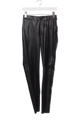 Γυναικείο παντελόνι δερμάτινο Milano Italy, Μέγεθος XS, Χρώμα Μαύρο, Τιμή 4,31 €