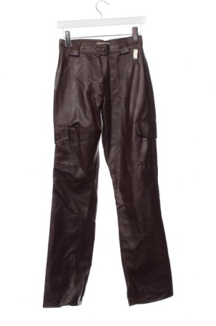 Dámské kožené kalhoty  Nitty Gritty, Velikost M, Barva Hnědá, Cena  219,00 Kč