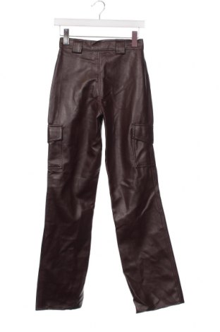 Дамски кожен панталон Nitty Gritty, Размер M, Цвят Кафяв, Цена 28,35 лв.