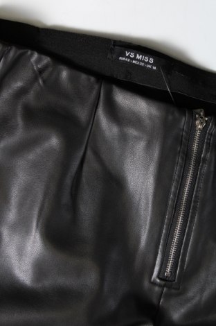 Γυναικείο παντελόνι δερμάτινο VS Miss, Μέγεθος L, Χρώμα Μαύρο, Τιμή 13,75 €
