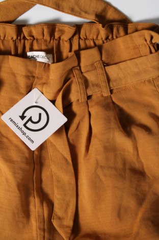Дамски панталон Cache Cache, Размер XS, Цвят Жълт, Цена 12,42 лв.