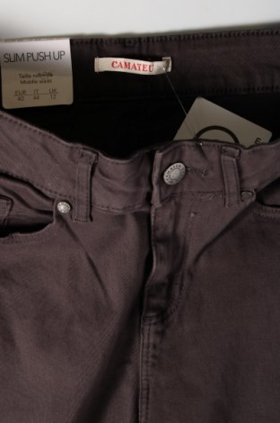 Дамски панталон Camaieu, Размер M, Цвят Сив, Цена 13,34 лв.