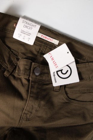 Дамски панталон Camaieu, Размер S, Цвят Зелен, Цена 12,42 лв.
