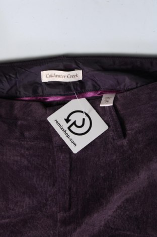 Γυναικείο παντελόνι Coldwater Creek, Μέγεθος L, Χρώμα Βιολετί, Τιμή 3,95 €