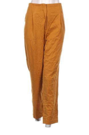 Pantaloni de femei F&F, Mărime XL, Culoare Galben, Preț 22,89 Lei
