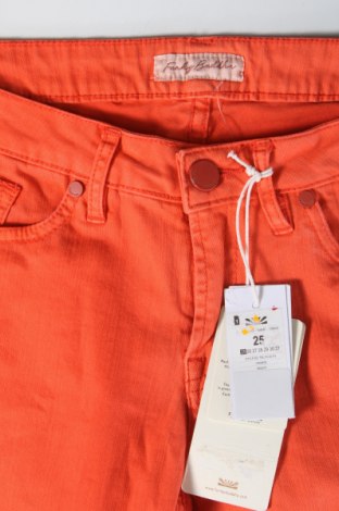 Pantaloni de femei Funky Buddha, Mărime XXS, Culoare Portocaliu, Preț 71,55 Lei