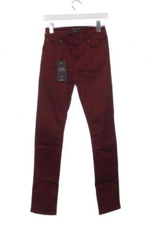 Дамски панталон Funky Buddha, Размер XS, Цвят Червен, Цена 15,66 лв.