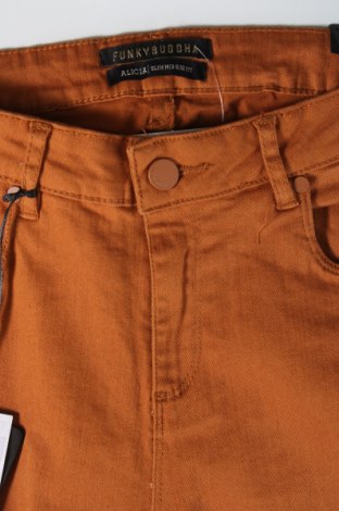 Дамски панталон Funky Buddha, Размер XS, Цвят Оранжев, Цена 18,27 лв.