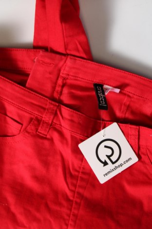 Dámske nohavice H&M Divided, Veľkosť M, Farba Červená, Cena  3,29 €