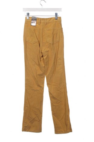 Дамски панталон JQ jeans, Размер XS, Цвят Жълт, Цена 11,68 лв.