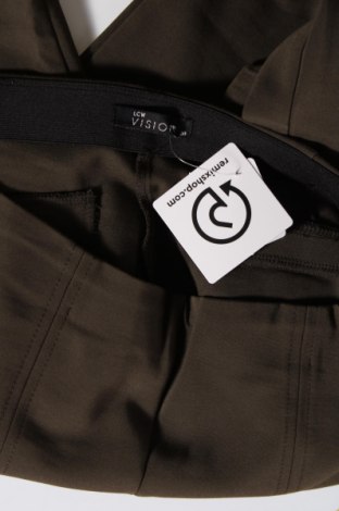 Дамски панталон LC Waikiki, Размер M, Цвят Зелен, Цена 5,80 лв.