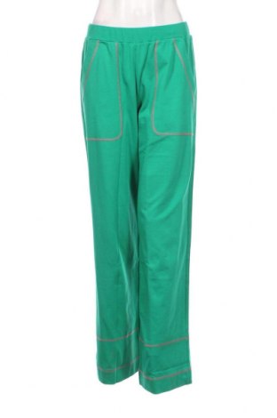 Pantaloni de femei Love Moschino, Mărime XL, Culoare Verde, Preț 185,82 Lei