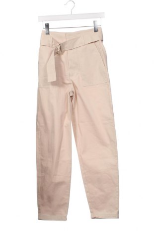 Pantaloni de femei Mango, Mărime XXS, Culoare Bej, Preț 89,47 Lei