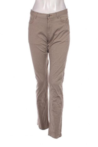 Дамски панталон Massimo Dutti, Размер L, Цвят Бежов, Цена 14,70 лв.