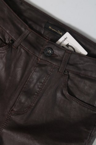 Pantaloni de femei Massimo Dutti, Mărime XS, Culoare Maro, Preț 24,18 Lei