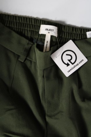 Дамски панталон Object, Размер S, Цвят Зелен, Цена 20,01 лв.