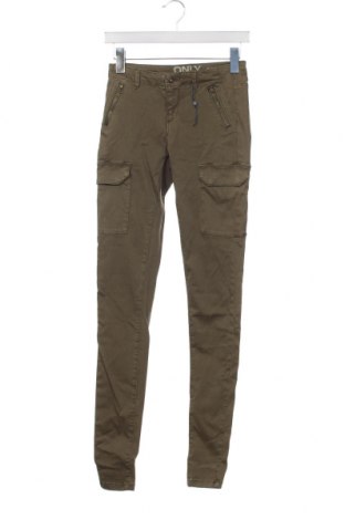 Дамски панталон Only One, Размер XS, Цвят Зелен, Цена 19,32 лв.