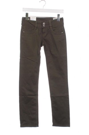 Дамски панталон Pepe Jeans, Размер S, Цвят Зелен, Цена 18,98 лв.