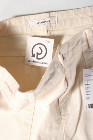 Дамски панталон Promod, Размер XL, Цвят Екрю, Цена 14,79 лв.