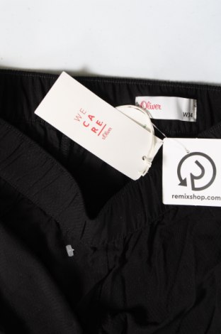 Γυναικείο παντελόνι S.Oliver, Μέγεθος XS, Χρώμα Μαύρο, Τιμή 8,97 €
