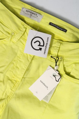 Γυναικείο παντελόνι Sandwich_, Μέγεθος XS, Χρώμα Πράσινο, Τιμή 12,04 €