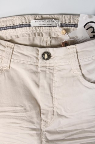 Дамски панталон Summum Woman, Размер XS, Цвят Бежов, Цена 18,98 лв.