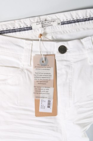 Pantaloni de femei Summum Woman, Mărime XS, Culoare Alb, Preț 72,04 Lei