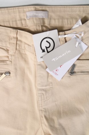 Pantaloni de femei Tamaris, Mărime XS, Culoare Bej, Preț 51,51 Lei