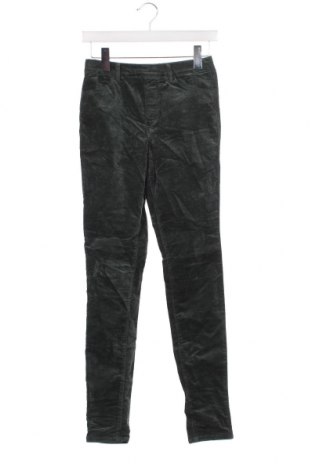 Дамски панталон Uniqlo, Размер XS, Цвят Зелен, Цена 7,25 лв.