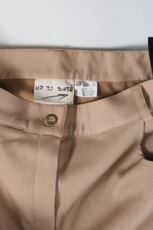 Pantaloni de femei Up to date, Mărime XS, Culoare Bej, Preț 31,48 Lei