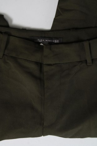 Γυναικείο παντελόνι Zara, Μέγεθος XS, Χρώμα Πράσινο, Τιμή 12,37 €