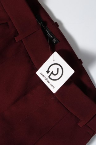 Dámské kalhoty  Zara Man, Velikost S, Barva Červená, Cena  253,00 Kč