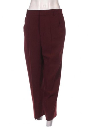 Dámské kalhoty  Zara Man, Velikost S, Barva Červená, Cena  78,00 Kč